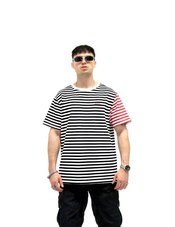 stripe tee