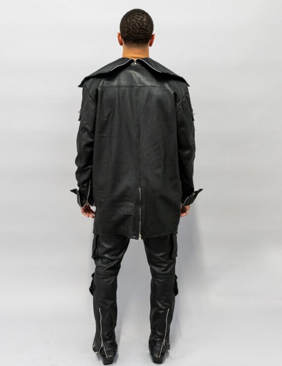 DON High collar coat