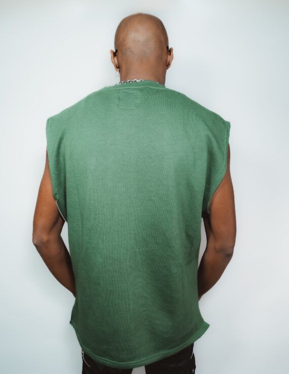 LUSID Modular Sleeveless Tee - Forest Green